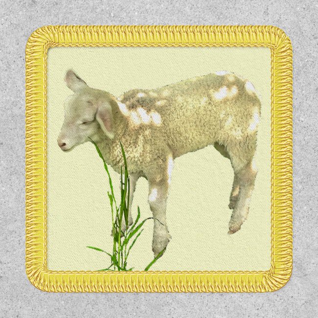 Cute Baby Lamb Patch