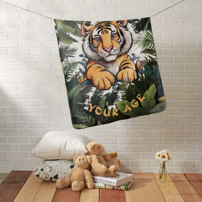 Cute Baby Lion Children's  Blanket (In Situ)
