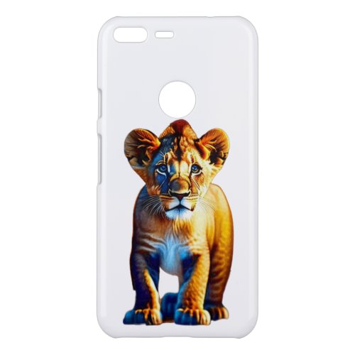 Cute Baby Lion Cub Art for Wildlife Lovers Uncommon Google Pixel XL Case