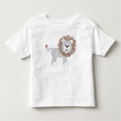 Cute Baby Lion Toddler Tshirt