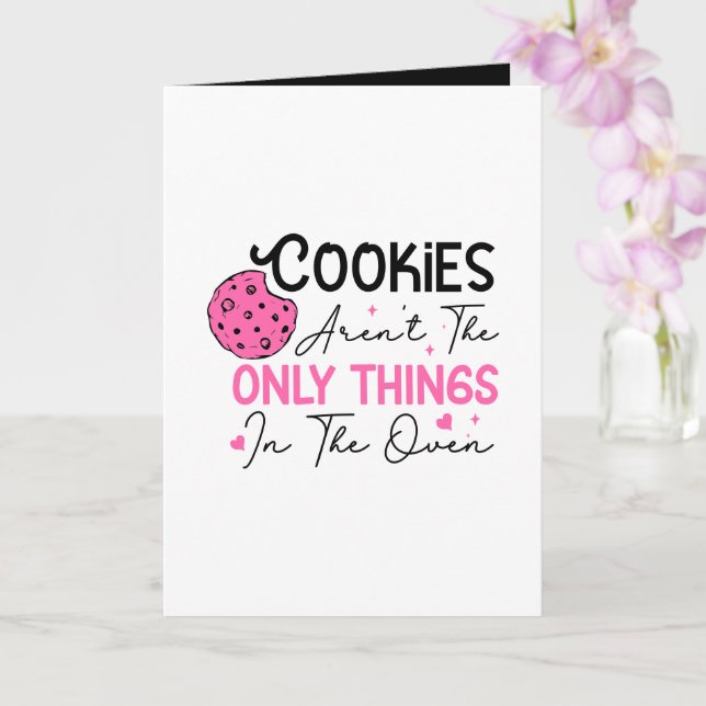 Cute baby loading pregnancy announcement add text (Orchid)