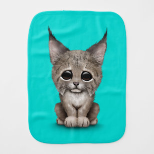 Lynx Burp Cloths Zazzle