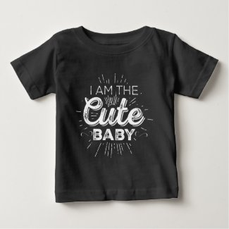 Cute Baby (Mom And Baby Couple) Baby T-Shirt