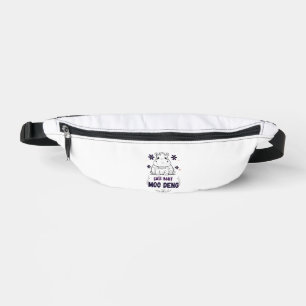 Cute Baby Moo Deng T-Shirt Fanny Pack