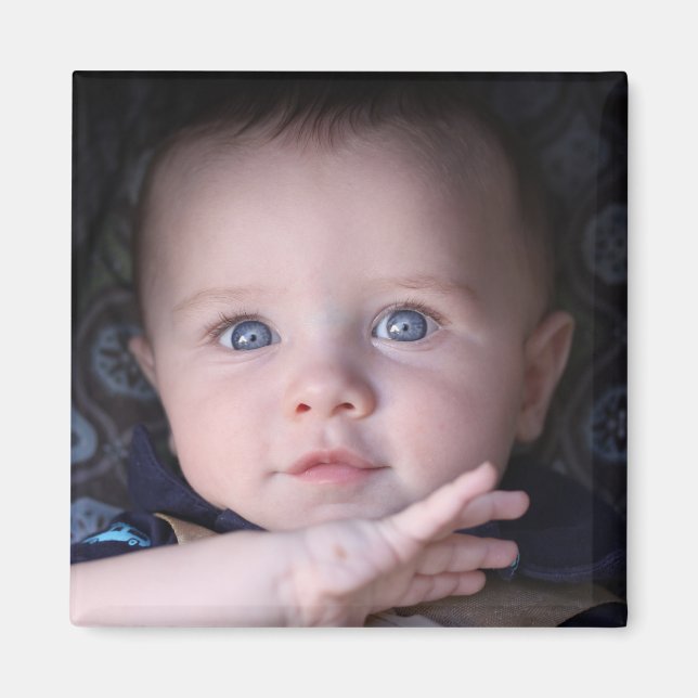 Cute Baby Mothers Day Gift Photo Magnets (Front)
