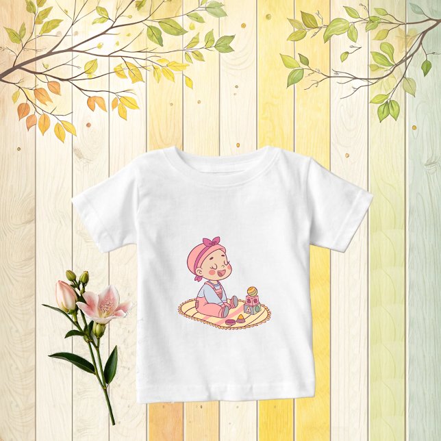 Cute Baby Motif T-Shirt (Creator Uploaded)