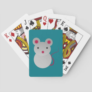Cute Baby Mouse Poker Cards