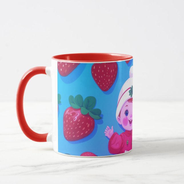 Cute baby  mug (Left)