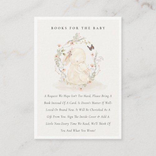  Cute Baby Mum Bunny Floral Books For Baby Shower