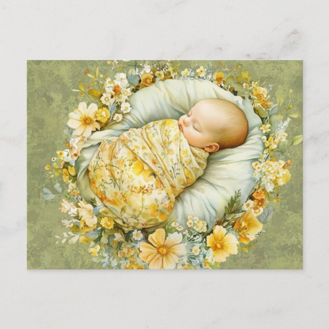 Cute Baby Neutral postcard (Front)