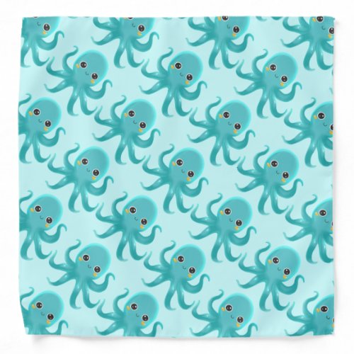 Cute Baby Octopus Bandana