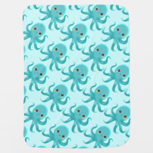 Cute Baby Octopus Blanket
