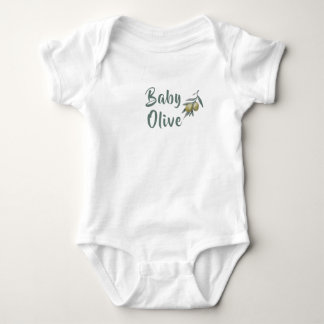 Cute Baby Olive Baby Bodysuit