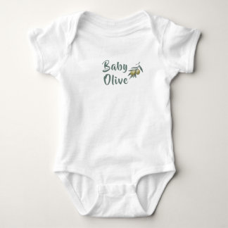 Cute Baby Olive Bodysuit