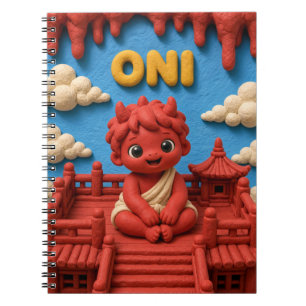 Cute Baby Oni, Mythical Notebook