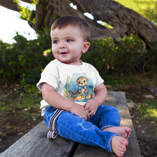 Cute Baby Otter Boy  T-Shirt