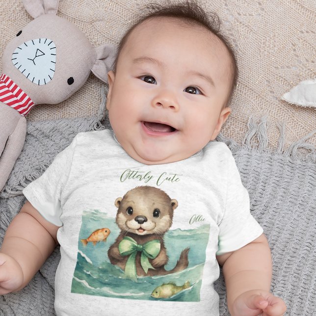Cute Baby Otter Gender Neutral Bodysuit (Creator Uploaded)