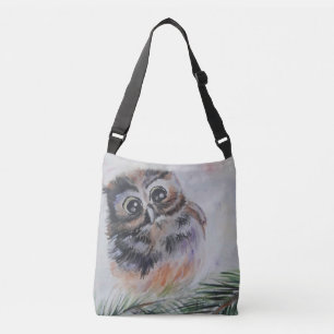 Cute Baby Owl Crossbody Bag