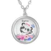 Cute Baby Panda Necklace