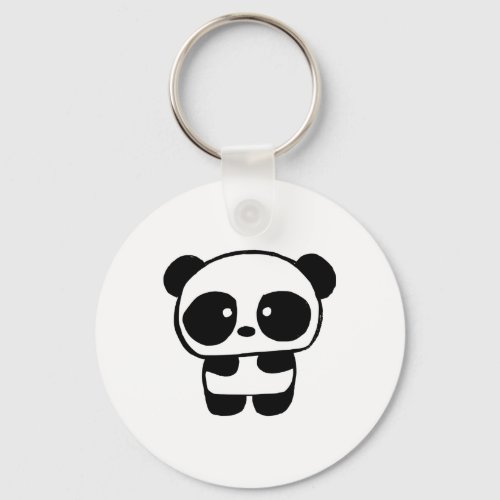 Cute Baby Panda Keychain