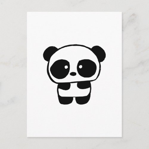 Cute Baby Panda Postcard