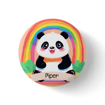 Cute Baby Panda Rainbow