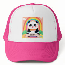 Cute Baby Panda Rainbow