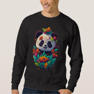 Cute baby panda sweatshirt