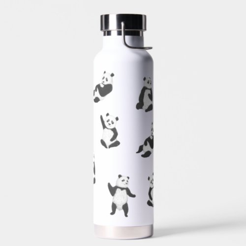 Cute baby panda Water Bottle