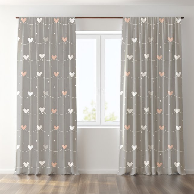 Cute Baby Pastel Pattern  Blackout Curtains (Creator Uploaded)