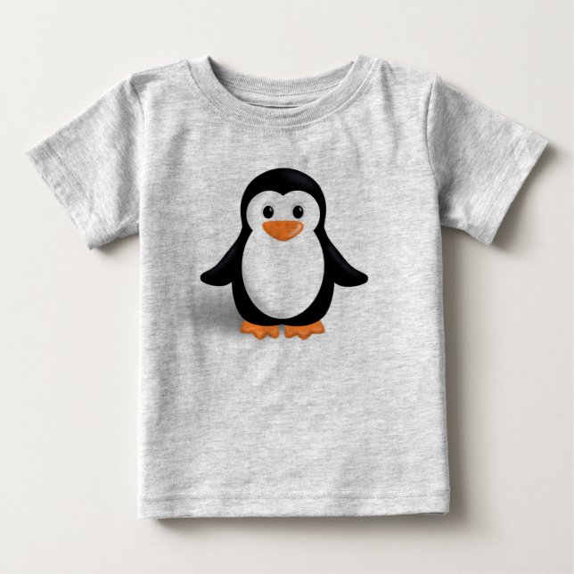 Cute Baby Penguin Baby T-Shirt (Front)