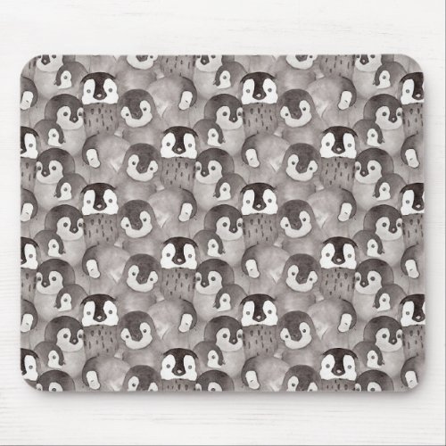 Cute Baby Penguin  Mouse Pad