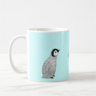 Cute Baby Penguins Mug Customizable Name Mug