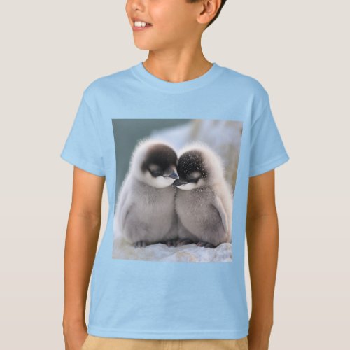 Cute Baby Penguins T Shirt _ Cute Animal Shirts   