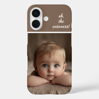 Cute Baby Photograph iPhone 16 Case