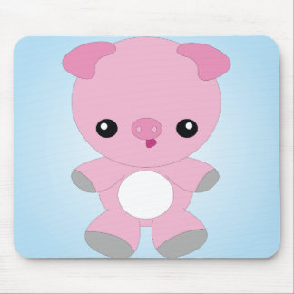 Cute Baby Pig mouse pad
