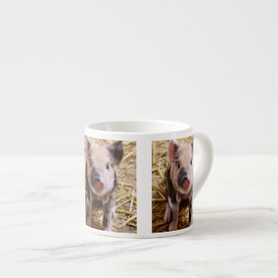 Cute Baby Piglet Farm Animals Barnyard Babies Espresso Cup