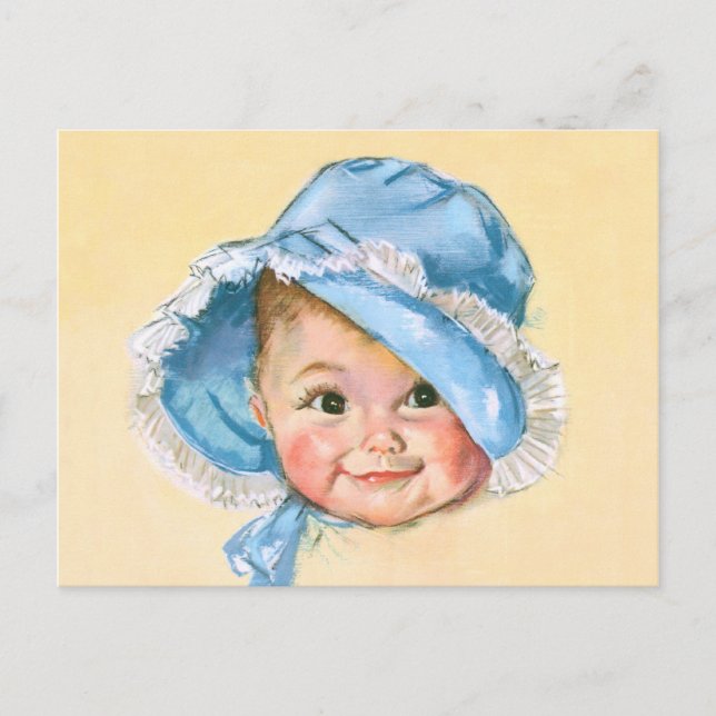 Cute Baby Portrait Postcard (Front)