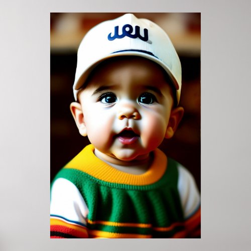 Cute baby  poster
