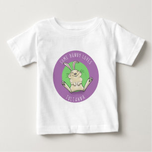 Cute baby rabbit cartoon illustration baby T-Shirt