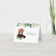 Funny Red Panda Greeting Cards For Sale - View #12