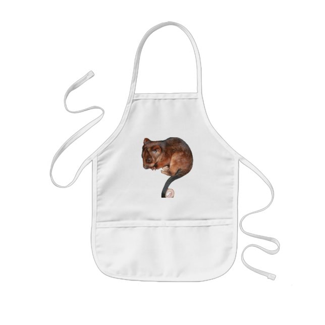 Cute Baby Ringtail Possum Kids' Apron (Front)