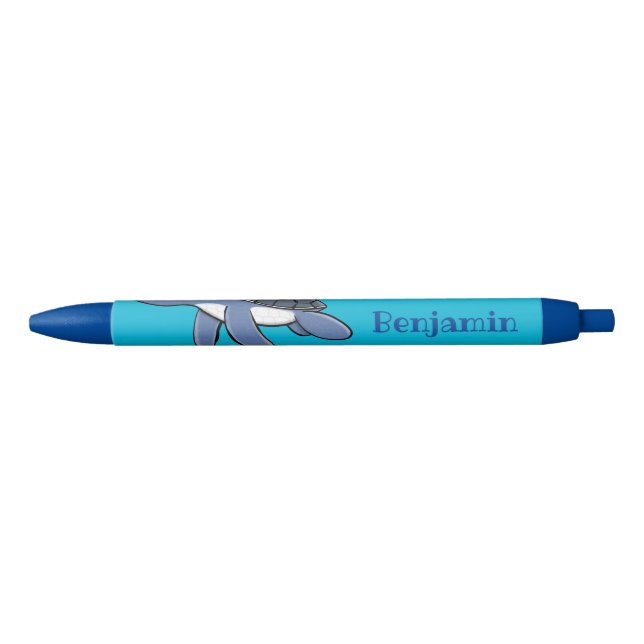 Cute baby sea turtle cartoon illustration pen (Front)
