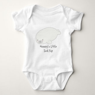 Cute Baby Seal Baby Bodysuit