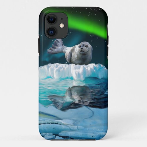 Cute Baby Seal Fantasy Art Wildlife iPhone 5 Case