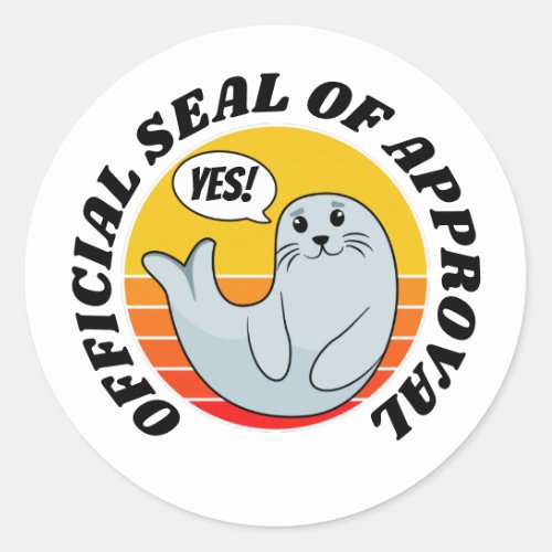 Cute Baby Seal of Approval