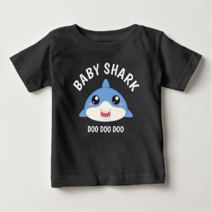 Cute Baby Shark Baby T-Shirt