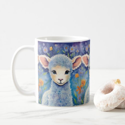 Cute Baby Sheep  Coffee Mug