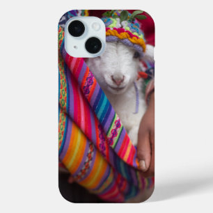 Cute Baby Sheep Lamb South American  iPhone 15 Case