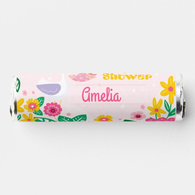 Cute Baby Shower  Breath Savers® Mints (Left)